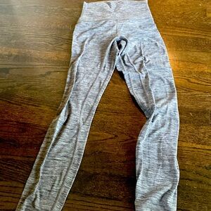 Lululemon leggings size 2 grey ish white ish